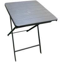 Set Laredo antracita, mesa 60x60x70 cm y 2 sillas 45x55x80cm