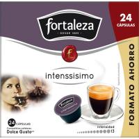 Café intenssisimo compatible Dolce Gusto FORTALEZA, caja 24 uds Café intenssisimo compatible Dolce Gusto FORTALEZA, caja 24 uds