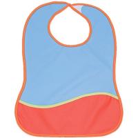 Babero con bolsillo, impermeable y transpirable. Cierre velcro TITIN, 31x42cm