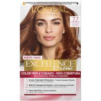 Tinte caramelo helado N.7.7 EXCELLENCE, caja 1 ud.