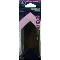 Reparador termoadhesivo, tejido textil negro 100% algodón STYLE COUTURE, 45x12cm