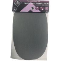 Codera/rodillera termoadhesiva gris STYLE COUTURE,  2 uds