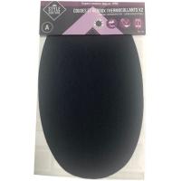 Codera/rodillera termoadhesiva azul marino STYLE COUTURE,  2 uds