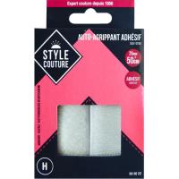 Cierre de gancho y bucle blanco STYLE COUTURE,   20 mm x 50 cm