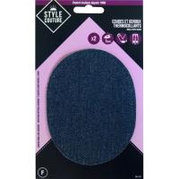 Codera/rodillera termoadhesiva vaquera STYLE COUTURE,  2 uds
