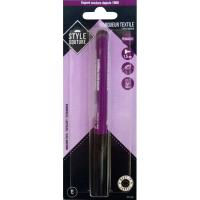 Rotulador negro marcador permanente resistente a lavado para textil STYLE COUTURE