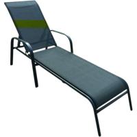 Tumbona Aries, acero y textilene, 197x65x32 cm Tumbona Aries, acero y textilene, 197x65x32 cm