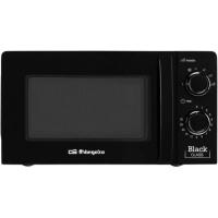 Microondas sin grill negro, 20 litros, 700W, MI2117 ORBEGOZO