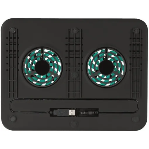 Base ventilada para portátiles de 15,6", 17866 Cyclone TRUST