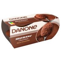 Mousse de chocolate DANONE, pack 4x60 g