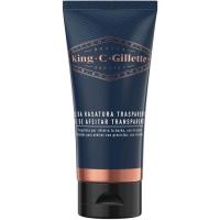 Gel de afeitar transparente KING C GILLETTE, tubo 150 ml
