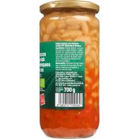 Alubias con verduras EROSKI BIO/ECO, frasco 700 g