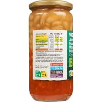 Alubias con verduras EROSKI BIO/ECO, frasco 700 g