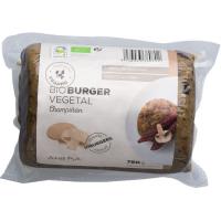 Bio burger vegetal de champiñón AHIMSA, paquete 750 g