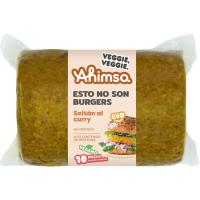 Seitán al curry eco manzana y zanahoria AHIMSA, pack 2x375 g