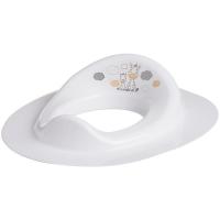 Reductor de asiento WC infantil de color blanco, ACCOMS