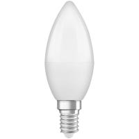 Bombilla Led E14 vela 5,5W 6500k de luz fría OSRAM, caja 1 ud