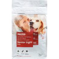 Alimento para perro senior light EROSKI, saco 3 kg