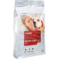 Alimento para perro senior light EROSKI, saco 3 kg