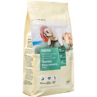 Alimento para perro mini senior EROSKI, saco 1,5 kg