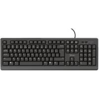 Teclado negro con cable, Primo TRUST