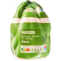 Pechuga de pavo EROSKI, al corte, compra mínima 100 g