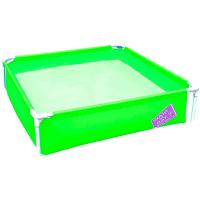 Piscina infantil cuadrada, colores surtidos, 122x122x30,5 cm BESTWAY, 1 ud