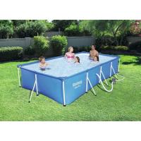 Piscina rectangular 5700 L, con depuradora, Steel Pro 400 BESTWAY, 400x211x81 cm
