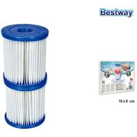 Cartucho filtro de depuradora tipo I, 58093 BESTWAY, 1 ud. Cartucho filtro de depuradora tipo I, 58093 BESTWAY, 1 ud.