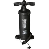 Inflador hinchador manual 2 x1300 cc negro BESTWAY, 1 ud