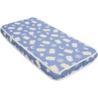 Colchón cuna liso espuma de alta densidad de 10cm. Tejido extra suave Colchón cuna liso espuma de alta densidad de 10cm. Tejido extra suave