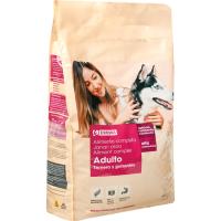 Alimento con ternera para perro EROSKI, saco 4 kg