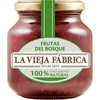 Mermelada frutas del bosque 100% LA VIEJA FÁBRICA, frasco 280 g