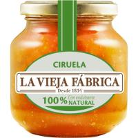 Mermelada de ciruelas 100% LA VIEJA FABRICA, frasco 280 g