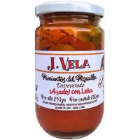 Pimiento piquillo entreverado VELA, frasco 290 g Pimiento piquillo entreverado VELA, frasco 290 g