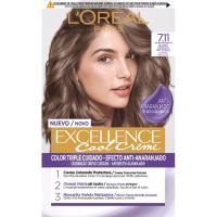 Tinte 7.11 rubio ceniza EXCELLENCE Color Cream, pack 1 ud Tinte 7.11 rubio ceniza EXCELLENCE Color Cream, pack 1 ud
