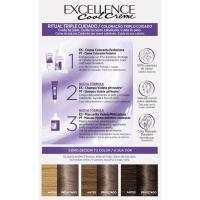 Tinte 7.11 rubio ceniza EXCELLENCE Color Cream, pack 1 ud