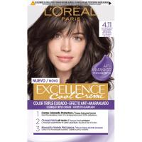 Tinte 4.11 castaño ceniza EXCELLENCE Color Cream, pack 1 ud Tinte 4.11 castaño ceniza EXCELLENCE Color Cream, pack 1 ud