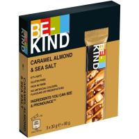 Barrita de caramel almond BEKIND, pack 3x30 g