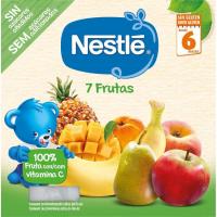 Tarrina de 7 frutas NESTLÉ, pack 4x100 g
