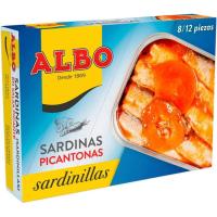 Sardinilla en salsa picantona ALBO, lata 107 g
