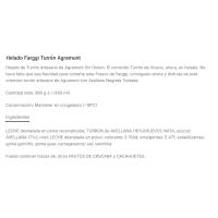Helado de turrón de Agramunt FARGGI, frasco 450 ml