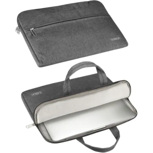 Maletín gris para portátil de hasta 15,6", Business SUBBLIM