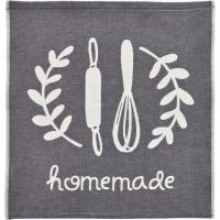 Paños de cocina rizo y sarga, 100% algodón, E425 EROSKI, 50x50cm 2uds