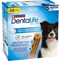 Snack dental perro mediano DENTALIFE, 24 uds, paquete 552 g