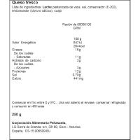 Queso fresco ASTURIANA, tarrina 250 g