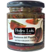 Pimiento piquillo entreverado en tiras PEDRO LUIS, frasco 200 g