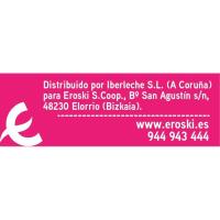 Batido de fresa EROSKI, botella 1 litro