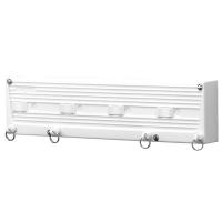 Tendedero extensible para fijar en la pared, 4 cuerdas de 5 metros CUNCIAL