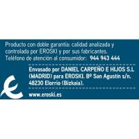 EROSKI itsas gatz ezkatak, kutxa 125 g